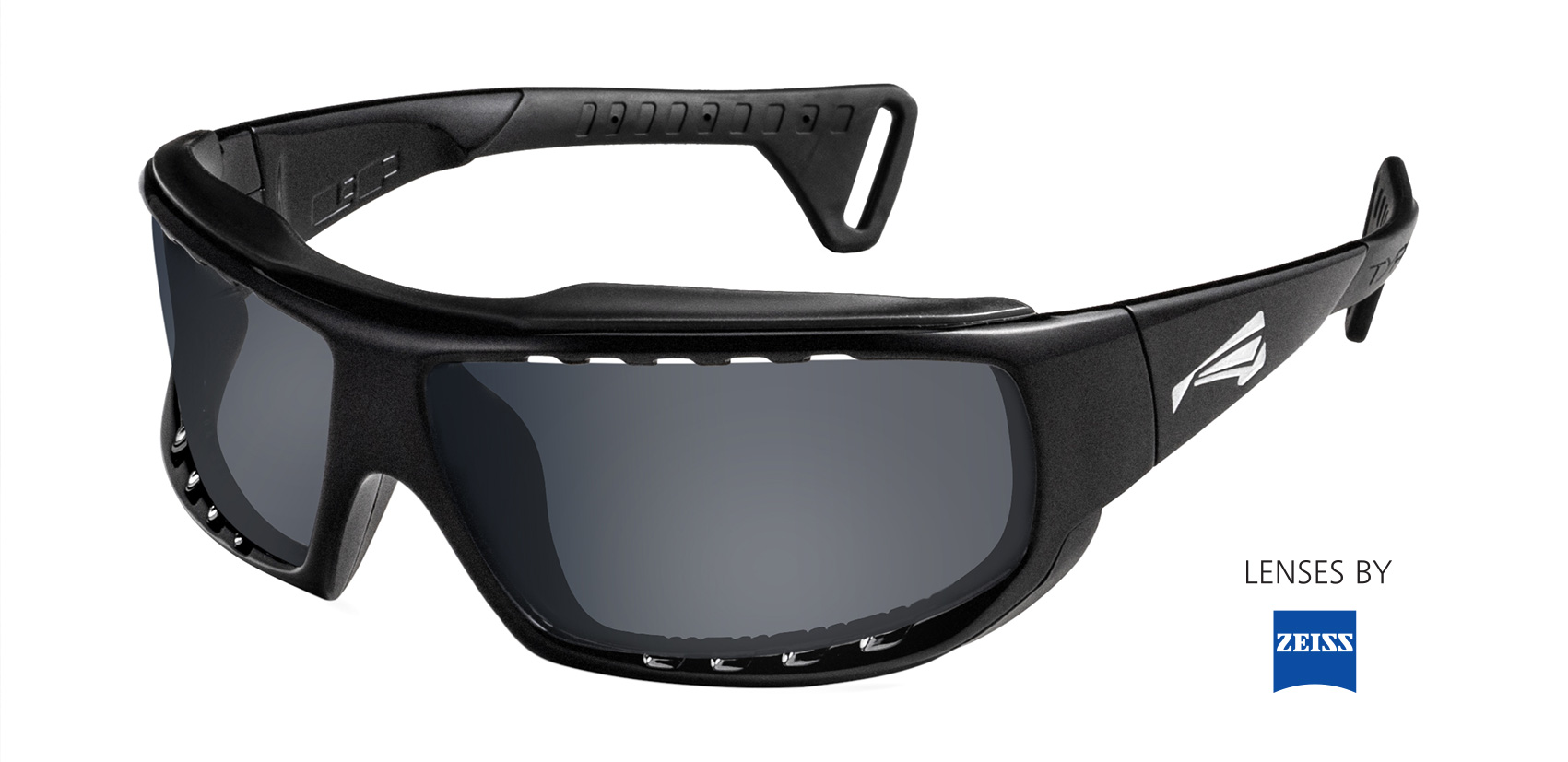 LiP Typhoon - Gloss Black Frame / Zeiss Smoke Lense